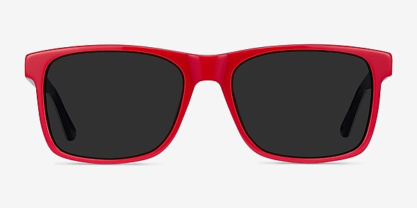 Proud Red & Navy Acetate Sunglass Frames