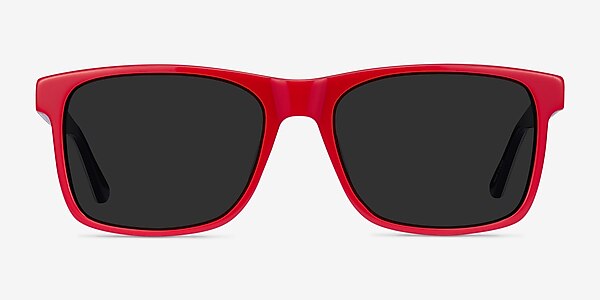 Proud Red & Navy Acetate Sunglass Frames