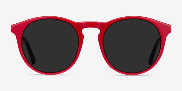 Monument Red & Navy Acetate Sunglass Frames