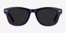 Parade Navy & Red AcétateSoleil de Lunette de vue d'EyeBuyDirect, Vue de Face