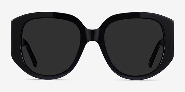 Bianca Black Acetate Sunglass Frames