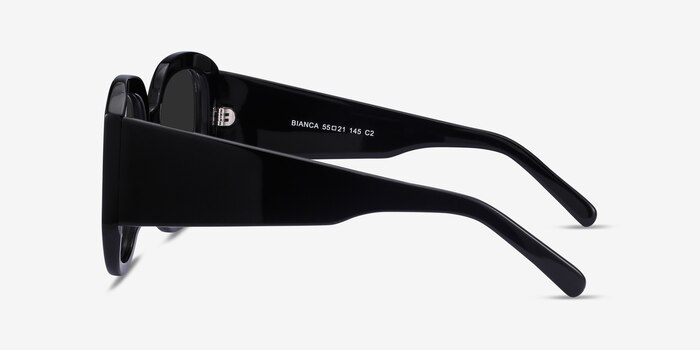 Bianca Black Acetate Sunglass Frames from EyeBuyDirect