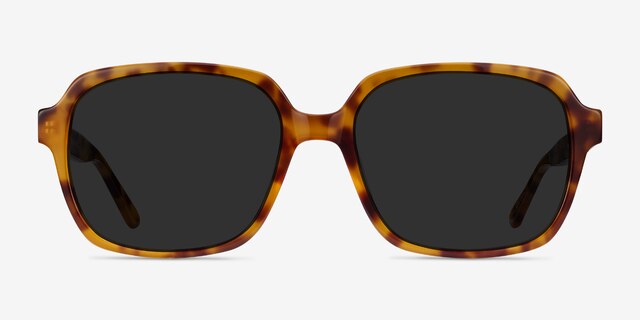 Marlon Tortoise AcetateSunglass Frames from EyeBuyDirect, Front View