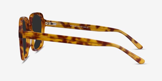 Marlon Tortoise AcetateSunglass Frames from EyeBuyDirect, Side View