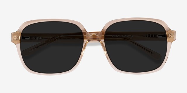 Marlon Brown AcetateSunglass Frames from EyeBuyDirect, Closed View