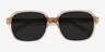 Marlon Brown AcetateSunglass Frames from EyeBuyDirect, Closed View