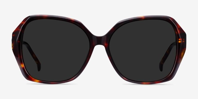 Isabella Tortoise AcetateSunglass Frames from EyeBuyDirect, Front View