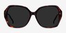 Isabella Tortoise AcetateSunglass Frames from EyeBuyDirect, Front View