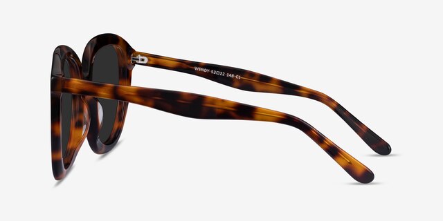 Wendy Tortoise AcetateSunglass Frames from EyeBuyDirect, Side View