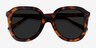 Wendy Tortoise AcetateSunglass Frames from EyeBuyDirect, Closed View