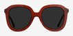 Wendy Burgundy AcetateSunglass Frames from EyeBuyDirect, Front View