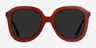 Wendy Burgundy AcetateSunglass Frames from EyeBuyDirect, Front View