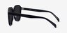 Brent Black AcetateSunglass Frames from EyeBuyDirect, Side View