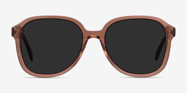 Brent Brown AcetateSunglass Frames from EyeBuyDirect, Front View