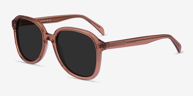 Brent Brown AcetateSunglass Frames from EyeBuyDirect, Angle View