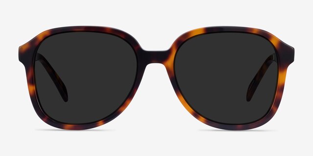 Brent Écailles AcétateSoleil de Lunette de vue d'EyeBuyDirect, Vue de Face