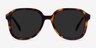 Brent Écailles AcétateSoleil de Lunette de vue d'EyeBuyDirect, Vue de Face