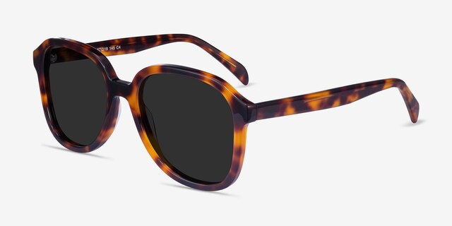 Brent Écailles AcétateSoleil de Lunette de vue d'EyeBuyDirect, Vue d'Angle