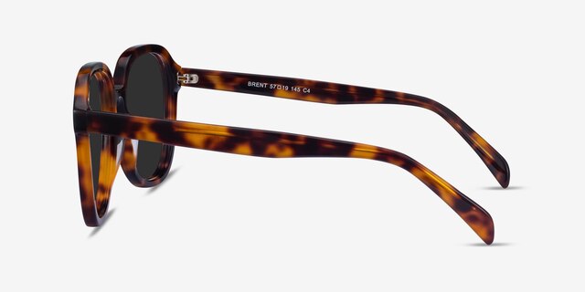 Brent Écailles AcétateSoleil de Lunette de vue d'EyeBuyDirect, Vue de Côté
