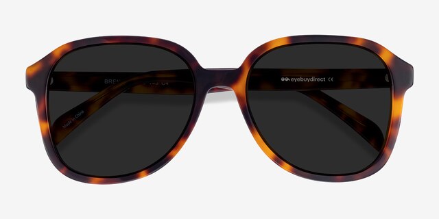 Brent Écailles AcétateSoleil de Lunette de vue d'EyeBuyDirect, Vue Rapprochée