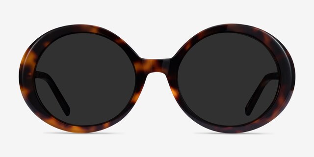 Tina Tortoise AcetateSunglass Frames from EyeBuyDirect, Front View