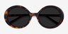 Tina Tortoise AcetateSunglass Frames from EyeBuyDirect, Closed View