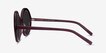 Tina Purple AcetateSunglass Frames from EyeBuyDirect, Side View