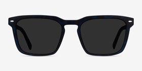 Lagoon Abyssal Tortoise Plastique Soleil de Lunette de vue d'EyeBuyDirect, Vue de Face