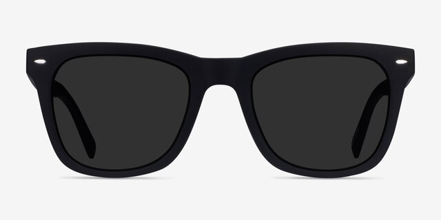 Ocean Basalt PlasticSunglass Frames from EyeBuyDirect, Front View