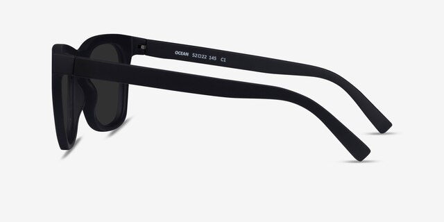 Ocean Basalt PlasticSunglass Frames from EyeBuyDirect, Side View