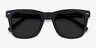 Ocean Basalt PlasticSunglass Frames from EyeBuyDirect, Closed View