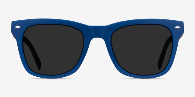 Ocean Atlantic Blue & Warm Tortoise PlasticSunglass Frames from EyeBuyDirect, Front View