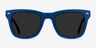 Ocean Atlantic Blue & Warm Tortoise PlasticSunglass Frames from EyeBuyDirect, Front View