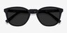 Dune Basalt & Warm Tortoise PlasticSunglass Frames from EyeBuyDirect, Closed View