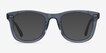 Nevada Clear Gray AcetateSunglass Frames from EyeBuyDirect, Front View