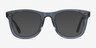 Nevada Clear Gray AcetateSunglass Frames from EyeBuyDirect, Front View