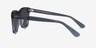 Nevada Clear Gray AcetateSunglass Frames from EyeBuyDirect, Side View