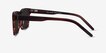 Sun Sydney Brown Striped AcetateSunglass Frames from EyeBuyDirect, Side View