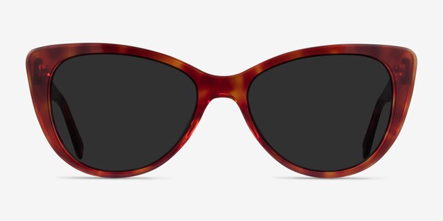 Lamarr Tortoise AcetateSunglass Frames from EyeBuyDirect, Front View