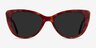 Lamarr Tortoise AcetateSunglass Frames from EyeBuyDirect, Front View