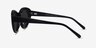 Fabulous Black AcetateSunglass Frames from EyeBuyDirect, Side View