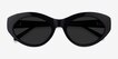 Fabulous Black AcetateSunglass Frames from EyeBuyDirect, Closed View