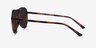 Volcano Tortoise PlasticSunglass Frames from EyeBuyDirect, Side View