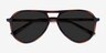 Volcano Tortoise PlasticSunglass Frames from EyeBuyDirect, Closed View