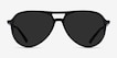 Volcano Black PlasticSunglass Frames from EyeBuyDirect, Front View