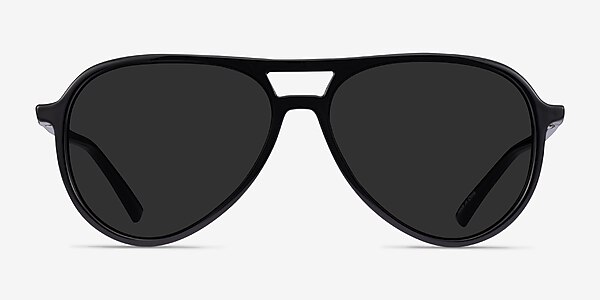 Volcano Black Plastic Sunglass Frames