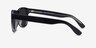 Chess Black PlasticSunglass Frames from EyeBuyDirect, Side View