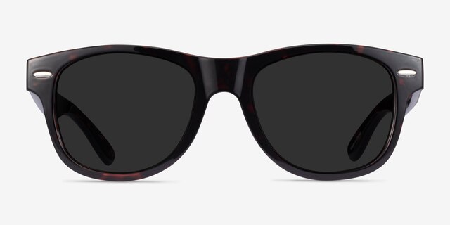 Chess Red Tortoise PlasticSunglass Frames from EyeBuyDirect, Front View