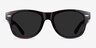 Chess Red Tortoise PlasticSunglass Frames from EyeBuyDirect, Front View
