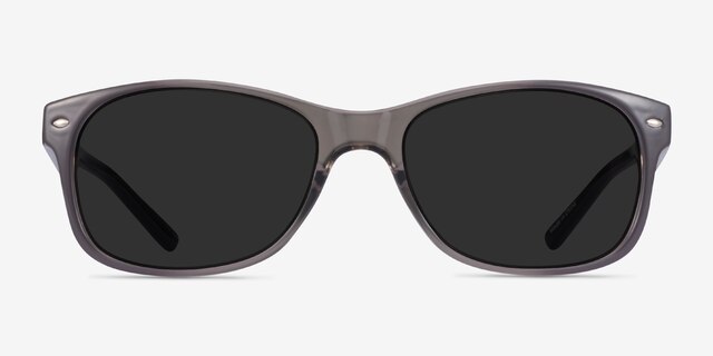 Jump Gray PlasticSunglass Frames from EyeBuyDirect, Front View